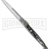 A.G.A. Campolin 12" Brazilian Horn Sicilian Picklock Automatic Knife - Bayonet -Best Knife Shop 12in aga sicilian braz pic cm large