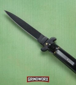 8" Leverlock Tactical Automatic Knife - Bayonet -Best Knife Shop 7.625in Leverlock Tactical Automatic Knife Bayonet GBS65 BP 16673 jr lifestyle large