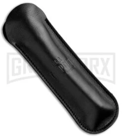 AGA Campolin 10" Italian Frosolone Picklock Brass/Ebony Automatic Knife - Bayo -Best Knife Shop AGA Campolin 10in Italian Frosolone Picklock Brass Ebony AutoKnife Bayo GX 32102 jr case large