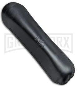 AGA Campolin 11" Italian Picklock Stag Horn Automatic Knife - Bayonet 2018 -Best Knife Shop AGA Campolin 11in picklock Stilletto Stag Horn BHQ 67468 jr sheath large