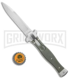 AGA Campolin Zero OD Green G-10 Leverlock Automatic Knife - Bayonet Satin Plain 9 AGA Campolin Zero OD Green G-10 Leverlock Automatic Knife - Bayonet Satin Plain -Best Knife Shop AGA Campolin Zero G 10 Green AGA01V SB BP 20047 jr bottlecap large