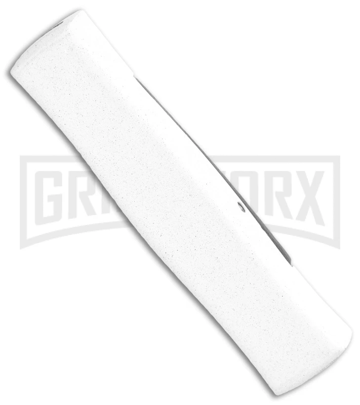 AKC Minion Concord White/Black OTF Automatic Knife - Spear Point Satin Plain 5 AKC Minion Concord White/Black OTF Automatic Knife - Spear Point Satin Plain - Image 3