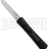 AKC Concord Black OTF Automatic Knife - Tanto Satin Plain -Best Knife Shop AKC Concord Tanto Black Satin BHQ 90284 er large