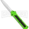 AKC F-16 Neon Green D/A OTF Automatic Knife - Dagger Satin Plain 1 AKC F-16 Neon Green D/A OTF Automatic Knife - Dagger Satin Plain -Best Knife Shop AKC F 16 DA Dagger OTF Auto Neon Green Satin BHQ 113380 jr large