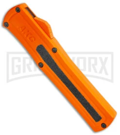 Best Knife Shop -Best Knife Shop AKC F 20 DA Dagger OTF Auto Orange Satin BHQ 140491 jr spine large