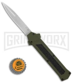 AKC F-16 OD Green D/A OTF Automatic Knife - Bayo Satin Plain 9 AKC F-16 OD Green D/A OTF Automatic Knife - Bayo Satin Plain -Best Knife Shop AKC F16 OD Green DA Bayo Satin Plain BP 25690 er bottlecap large