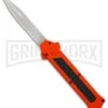 AKC F-16 Orange D/A OTF Automatic Knife - Bayo Satin Plain 2 AKC F-16 Orange D/A OTF Automatic Knife - Bayo Satin Plain -Best Knife Shop AKC F16 Orange DA Bayo Satin Plain BP 25689 er large