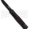 AKC Minion Concord Sim Carbon Fiber OTF Automatic Knife - Black Flat -Best Knife Shop AKC Minion Concord Slim CF OTF Auto Black Flat GX 33108 jr large