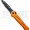 AKC X-treme Ace Automatic Knife - Orange -Best Knife Shop AKC X treme Ace Auto Orange Black BHQ 136123 jr large