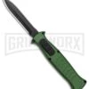 AKC X-treme EVO Green OTF Automatic Knife - Dagger Black Plain 1 AKC X-treme EVO Green OTF Automatic Knife - Dagger Black Plain -Best Knife Shop AKC X treme EVO OTF Auto Dagger Green Black GX 37364 jr large