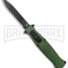 AKC X-treme EVO Green OTF Automatic Knife - Black Plain 1 AKC X-treme EVO Green OTF Automatic Knife - Black Plain -Best Knife Shop AKC X treme EVO OTF Auto Green Black BHQ 105414 jr 2 large