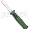 AKC X-treme EVO Green OTF Automatic Knife - Satin Plain -Best Knife Shop AKC X treme EVO OTF Auto Green Satin BHQ 105417 jr large