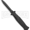 AKC X-treme EVO Black OTF Automatic Knife - Black Plain Dagger -Best Knife Shop AKC X treme EVO OTF Automatic Knife Black 3.5 Black Dagger BHQ 119845 LS large