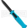 AKC X-treme EVO Blue OTF Automatic Knife - Black Plain 2 AKC X-treme EVO Blue OTF Automatic Knife - Black Plain -Best Knife Shop AKC X treme EVO OTF Automatic Knife Blue 3.5in Black EVO LBB BHQ 114336 LS large