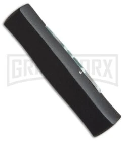 AKC Minion Concord Arctic Camo OTF Automatic Knife - Black Flat -Best Knife Shop AKC minion concord arctic camo black flat BHQ 19003 er spine large