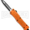 Atomic Defender Mini OTF Automatic Knife Orange - Two Tone Dagger -Best Knife Shop Atomic Defender Mini OTF Auto Orange TT Dagger BHQ 141104 jr large