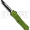 Atomic Defender Medium OTF Automatic Knife OD Green - Plain Two Tone Drop Point 2 Atomic Defender Medium OTF Automatic Knife OD Green - Plain Two Tone Drop Point -Best Knife Shop Atomic Defender OD Green OTF Auto DP TT GX 36395 jr 2 large