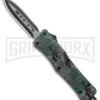 Atomic Defender Mini OTF Automatic Knife Green Digi Camo - Two Tone Dagger -Best Knife Shop Atomic Mini Defender Green Digi Camo OTF Auto Dagger Black GX 33723 jr large