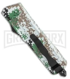 Rumble Camo D/A OTF Automatic Knife - Dagger Two Tone 8 Rumble Camo D/A OTF Automatic Knife - Dagger Two Tone -Best Knife Shop Atomic Rumble Camo OTF Automatic Knife Dagger Two Tone GX 35609 LS Side large