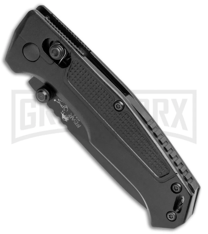 Bear OPS Mini Rancor IV Tanto Black Slide Lock Knife - Black Plain 4 Bear OPS Mini Rancor IV Tanto Black Slide Lock Knife - Black Plain - Image 2