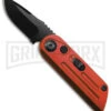 Bear Ops Bold Action XIV Red Stainless Steel Automatic Knife - Black Plain -Best Knife Shop Bear and Son Auto Bold Action XIV Red BHQ 153938 jr large