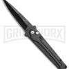 Bear Ops Black Bold Action III Small Automatic Knife - Black Plain -Best Knife Shop Bear ops Bold action 3 small black BHQ 51647 er large