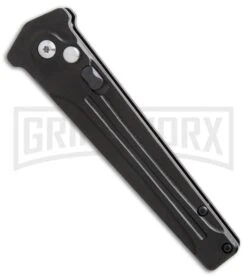 Bear Ops Black Bold Action III Small Automatic Knife - Bead Blast Plain 6 Bear Ops Black Bold Action III Small Automatic Knife - Bead Blast Plain -Best Knife Shop Bear ops bold action 3 small bb BHQ 52097 jr spine large