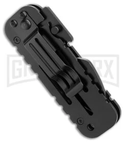 Blackhawk Hawkpoint Black G-10 Pocket Knife - Black Plain -Best Knife Shop Blackhawk Hawkpoint Compact black G 10 Black BHQ 175061 jr side large