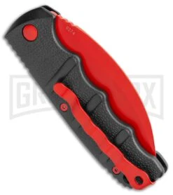 Boker Kalashnikov Black Widow Automatic Knife - Hawkbill Red Plain 8 Boker Kalashnikov Black Widow Automatic Knife - Hawkbill Red Plain -Best Knife Shop Boker Black Widow Hawkbill Kalashnikov Auto Black Red 01KALS70NSOI BHQ 103274 jr side large