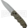 Boker Kalashnikov OD Green Automatic Knife - SW Plain 1 Boker Kalashnikov OD Green Automatic Knife - SW Plain -Best Knife Shop Boker Kalashnikov Automatic Knife OD Green 3.25 XHP Satin BHQ 92085 LS large