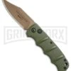 Boker Kalashnikov Desert Warrior Bowie Automatic Knife - Copper Plain 2 Boker Kalashnikov Desert Warrior Bowie Automatic Knife - Copper Plain -Best Knife Shop Boker Kalashnikov Bowie Auto Desert Warrior OD Green Copper 01KALS22N BHQ 17106 jr 3 large