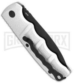 Boker Imperial Kalashnikov White Automatic Knife - D2 Dagger Black Plain -Best Knife Shop Boker Kalashnikov Dagger Auto White Black 01KALS34N BHQ 75529 jr side 3 large