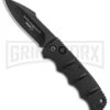 Boker Kalashnikov Automatic Knife - Harpoon Black Plain -Best Knife Shop Boker Kalashnikov Harpoon Auto Black Black KALS53NSOI BHQ 95957 jr large