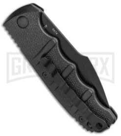 Boker Kalashnikov Automatic Knife - Harpoon Black Plain 11 Boker Kalashnikov Automatic Knife - Harpoon Black Plain -Best Knife Shop Boker Kalashnikov Harpoon Auto Black Black KALS53NSOI BHQ 95957 jr side large