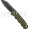Boker Kalashnikov OD Green Automatic Knife - D2 Harpoon Smokewash Plain -Best Knife Shop Boker Kalashnikov Harpoon Auto OD Green Smokewash 01KALS123NSOI BHQ 132735 jr large