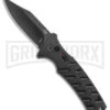 Boker Plus Strike Black Automatic Knife - Black Plain 2 Boker Plus Strike Black Automatic Knife - Black Plain -Best Knife Shop Boker Plus Strike Bowie Auto Black Black BHQ 125300 jr large