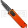 Boker Plus USB OTF Black Automatic Knife Aluminum - Orange SW Plain -Best Knife Shop Boker Plus USB OTF Auto Orange Aluminum Black SW BHQ 125997 jr large