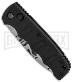Boker Kalashnikov Skull Black Automatic Knife - D2 Dagger Stonewash Plain -Best Knife Shop Boker Skull Kalashnikov Dagger SW BHQ 75532 er spine large