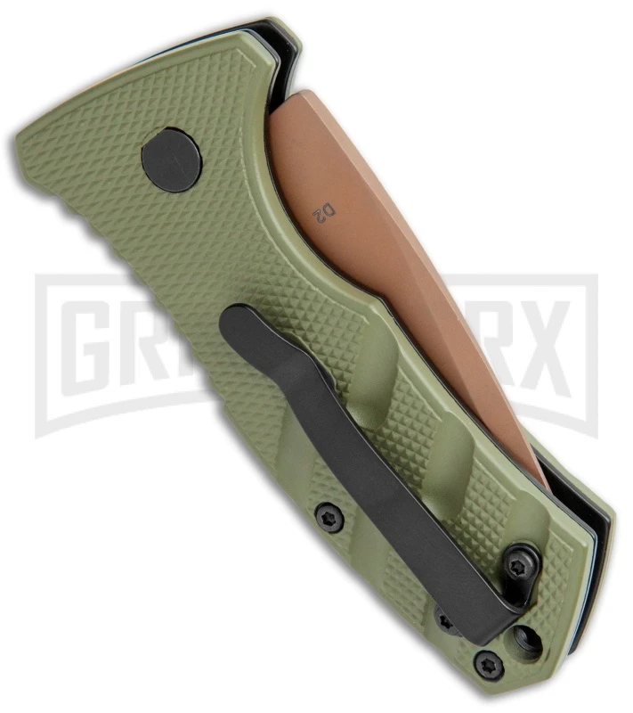 Boker Stubby Strike Automatic Knife - Desert Warrior 5 Boker Stubby Strike Automatic Knife - Desert Warrior - Image 3