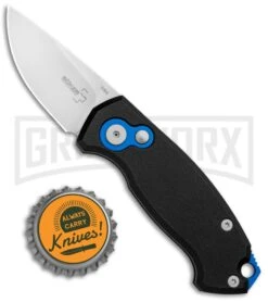 Boker Vox Kompakt CA Legal Automatic Knife - Drop Point Stonewash Plain -Best Knife Shop Boker Vox Kompakt CA Legal Auto Knife SW 01BO625NSOI BHQ 95713 jr bottlecap 1 large