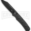 Boker XXL Kalashnikov Automatic Knife - Black Bowie -Best Knife Shop Boker XXL Kalashnikov Bowie Auto Black BHQ 99623 jr large