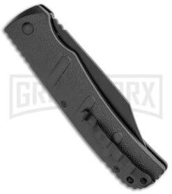Boker XXL Kalashnikov Automatic Knife - Black Bowie 9 Boker XXL Kalashnikov Automatic Knife - Black Bowie -Best Knife Shop Boker XXL Kalashnikov Bowie Auto Black BHQ 99623 jr side large