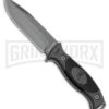 Browning Ignite Black/Gray Polymer Fixed Blade Knife - Gray Plain