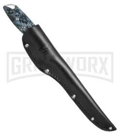 Buck Knives Buck 035 Abyss Kryptek Neptune Fillet Knife - Satin Plain -Best Knife Shop Buck 035 Abyss Fillet knife kryptek neptune satin BHQ 66577 er sheath large