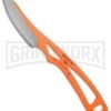 Buck Knives Buck PakLite Caper Fixed Blade Knife - Orange Plain -Best Knife Shop Buck PakLite Caper Orange BU135ORS BHQ 41193 jr large