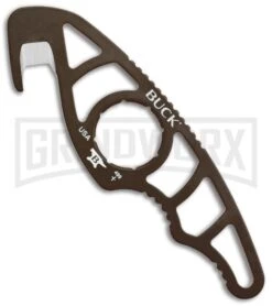 Buck Knives Buck PakLite Field Master Kit Brown Fixed Blade/Guthook - Brown/Satin -Best Knife Shop Buck PakLite Field Master Guthook Brown 0141BRSVP BHQ 106683 jr Guthook large