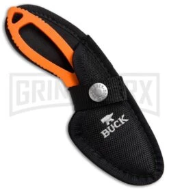 Buck Knives Buck PakLite Skinner Fixed Blade Knife - Orange Plain -Best Knife Shop Buck PakLite Skinner Orange BU140ORS BHQ 41200 jr sheath large