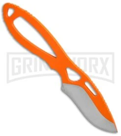 Buck Knives Buck PakLite Skinner Fixed Blade Knife - Orange Plain -Best Knife Shop Buck PakLite Skinner Orange BU140ORS BHQ 41200 jr spine large
