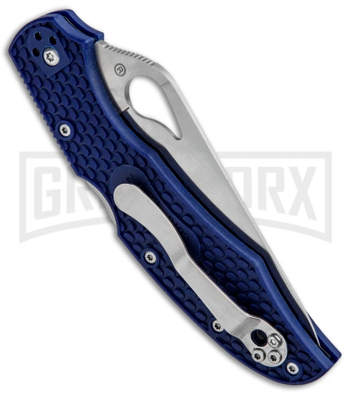 Byrd Cara Cara 2 Folding Knife Blue FRN - Satin Plain 5 Byrd Cara Cara 2 Folding Knife Blue FRN - Satin Plain - Image 3