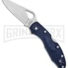 Byrd Meadowlark 2 Blue FRN Folding Knife - Satin Plain -Best Knife Shop Byrd Meadowlark 2 LB Blue FRN Satin BY04PBL2 BHQ 89819 jr large